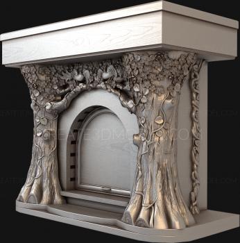 Fireplaces (KM_0158) 3D model for CNC machine