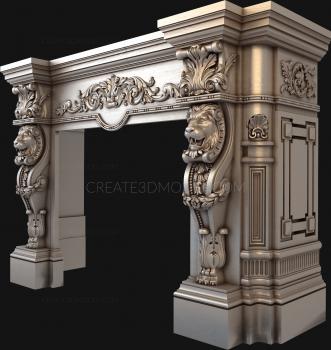 Fireplaces (KM_0160) 3D model for CNC machine