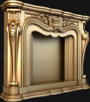 Fireplaces (KM_0163) 3D model for CNC machine