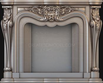 Fireplaces (KM_0163) 3D model for CNC machine