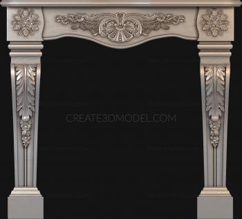Fireplaces (KM_0168) 3D model for CNC machine