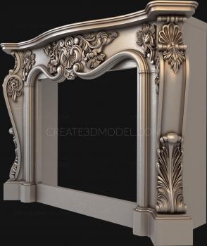 Fireplaces (KM_0170) 3D model for CNC machine