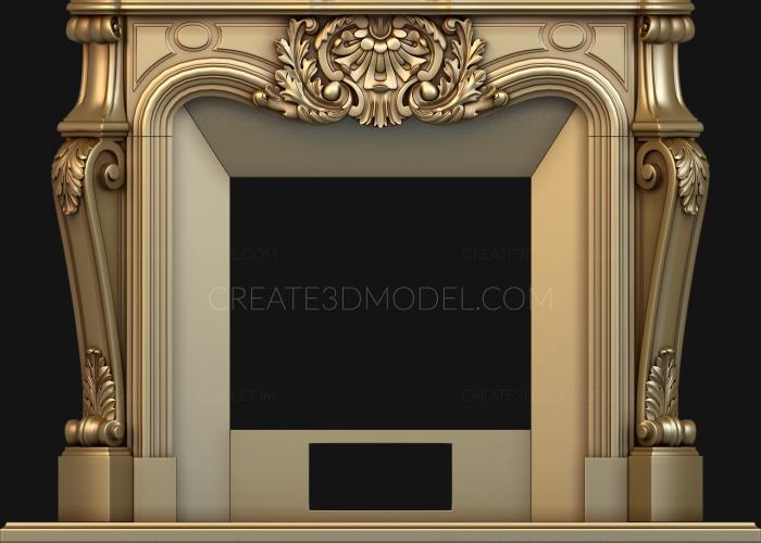 Fireplaces (KM_0171) 3D model for CNC machine