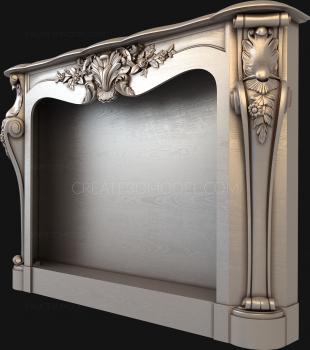 Fireplaces (KM_0182) 3D model for CNC machine