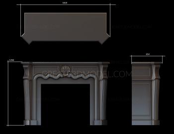 Fireplaces (KM_0183) 3D model for CNC machine