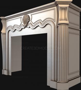 Fireplaces (KM_0183) 3D model for CNC machine