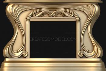Fireplaces (KM_0185) 3D model for CNC machine