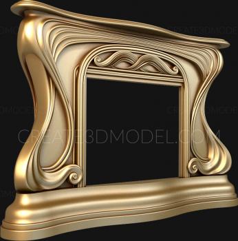 Fireplaces (KM_0185) 3D model for CNC machine