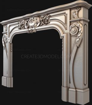 Fireplaces (KM_0189) 3D model for CNC machine