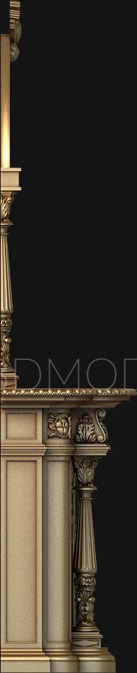 Fireplaces (KM_0191) 3D model for CNC machine