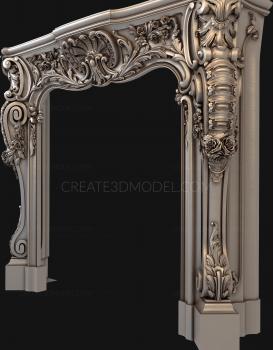Fireplaces (KM_0193) 3D model for CNC machine