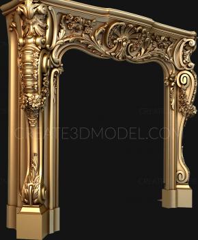Fireplaces (KM_0195) 3D model for CNC machine