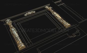 Fireplaces (KM_0201) 3D model for CNC machine