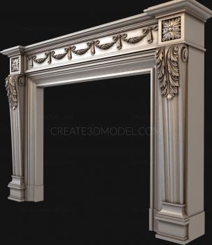 Fireplaces (KM_0206) 3D model for CNC machine