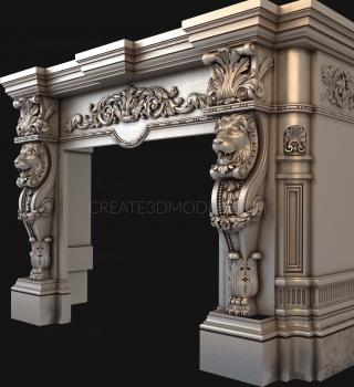 Fireplaces (KM_0209) 3D model for CNC machine
