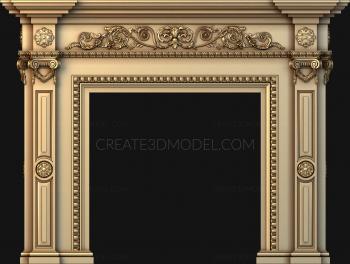 Fireplaces (KM_0215) 3D model for CNC machine