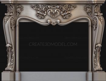 Fireplaces (KM_0217) 3D model for CNC machine