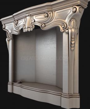 Fireplaces (KM_0220) 3D model for CNC machine