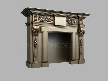 Fireplaces (KM_0224) 3D model for CNC machine