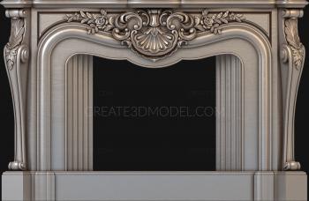 Fireplaces (KM_0225) 3D model for CNC machine