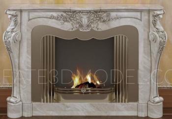 Fireplaces (KM_0226) 3D model for CNC machine