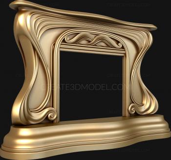Fireplaces (KM_0228) 3D model for CNC machine