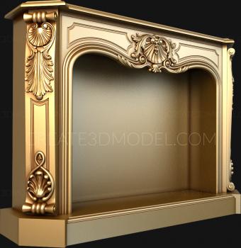 Fireplaces (KM_0233) 3D model for CNC machine