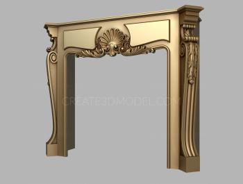 Fireplaces (KM_0234) 3D model for CNC machine