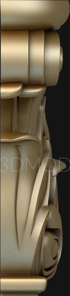Chapiters (KP_0183) 3D model for CNC machine
