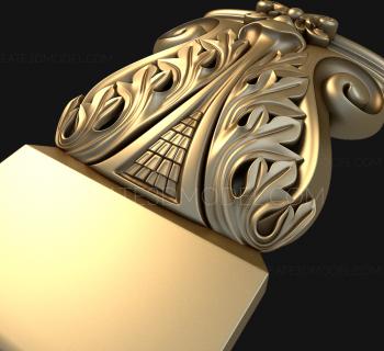 Chapiters (KP_0372) 3D model for CNC machine