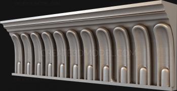 Cornice (KRN_0105-9) 3D model for CNC machine