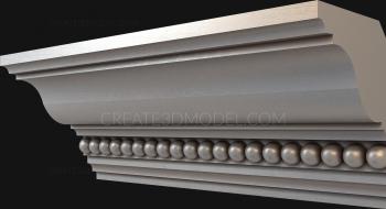 Cornice (KRN_0215-9) 3D model for CNC machine