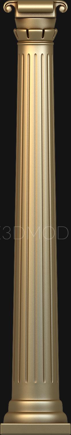 Columns (KL_0012) 3D model for CNC machine