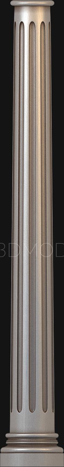 Columns (KL_0019) 3D model for CNC machine
