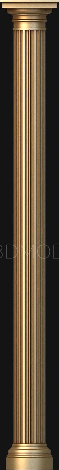 Columns (KL_0021-9) 3D model for CNC machine