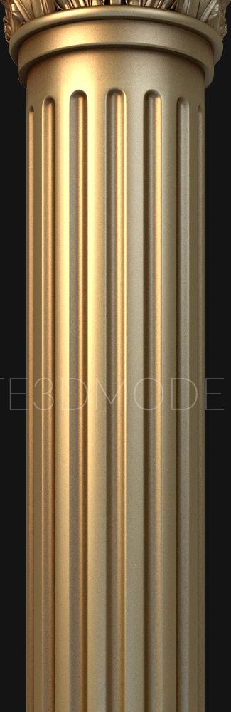 Columns (KL_0033) 3D model for CNC machine