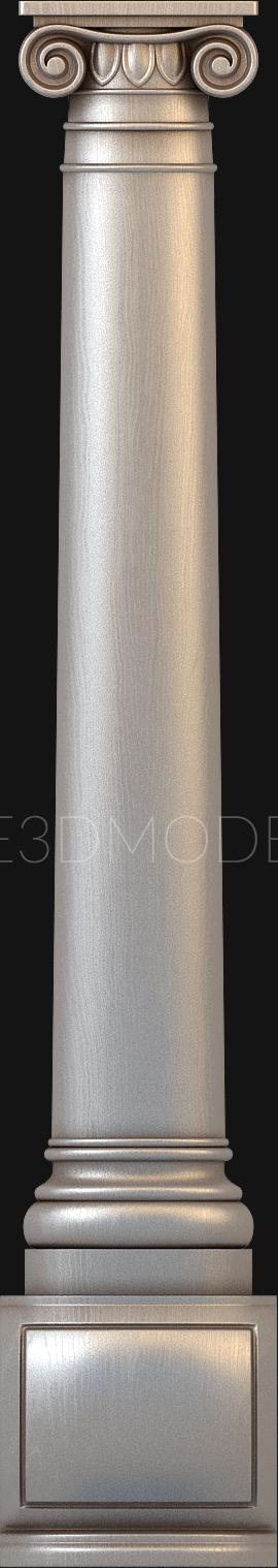 Columns (KL_0040) 3D model for CNC machine