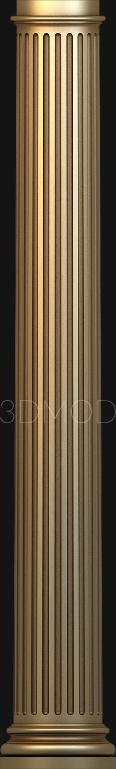 Columns (KL_0043) 3D model for CNC machine
