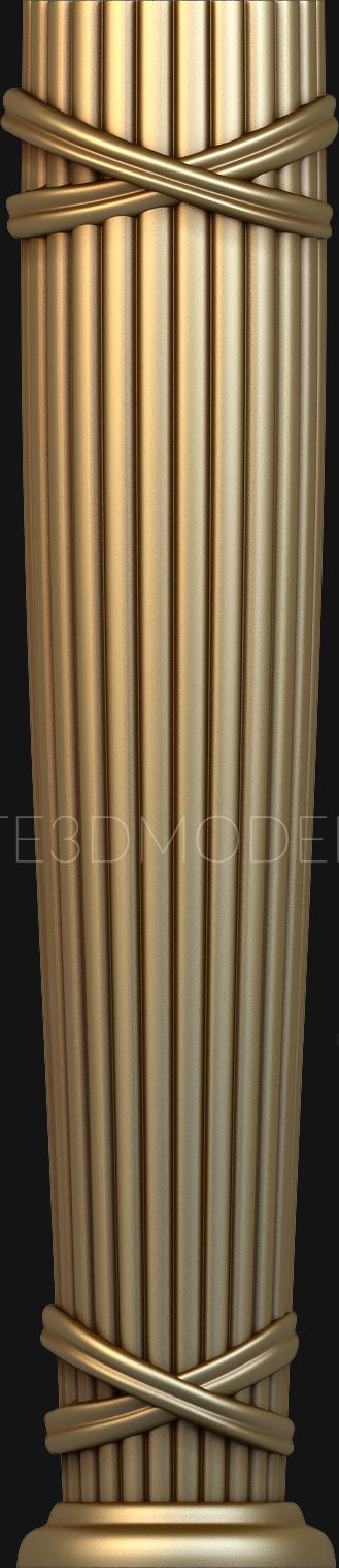 Columns (KL_0047) 3D model for CNC machine