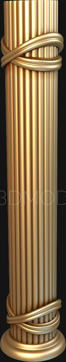 Columns (KL_0048) 3D model for CNC machine