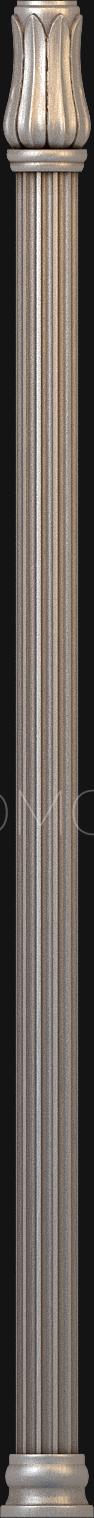 Columns (KL_0051-9) 3D model for CNC machine