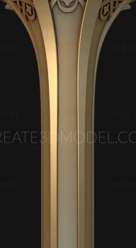 Columns (KL_0053) 3D model for CNC machine