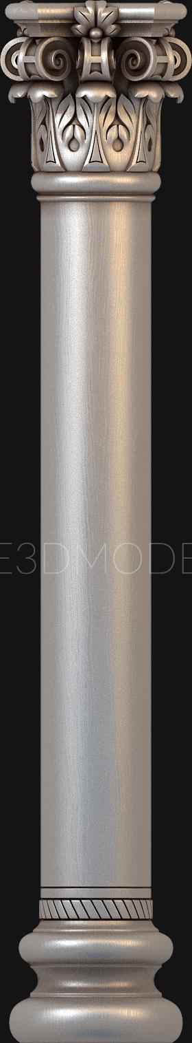 Columns (KL_0058) 3D model for CNC machine