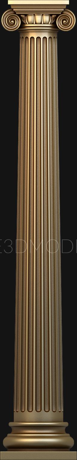Columns (KL_0059) 3D model for CNC machine