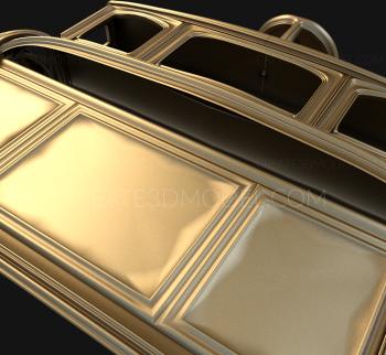 Chests of drawers (KMD_0018) 3D model for CNC machine