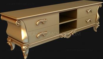 Chests of drawers (KMD_0071) 3D model for CNC machine