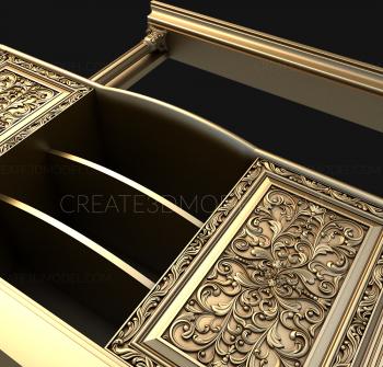 Chests of drawers (KMD_0093) 3D model for CNC machine