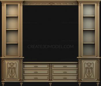 Chests of drawers (KMD_0110) 3D model for CNC machine