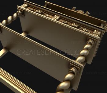 Chests of drawers (KMD_0118) 3D model for CNC machine