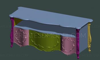 Chests of drawers (KMD_0150) 3D model for CNC machine